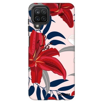 Obal pro Samsung Galaxy A12 A125F - Red Lily