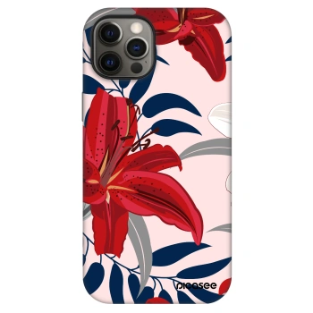 Obal pro Apple iPhone 12 Pro - Red Lily