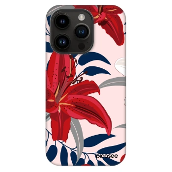 Obal pro Apple iPhone 14 Pro - Red Lily