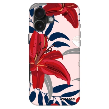 Obal pro Apple iPhone 16 - Red Lily