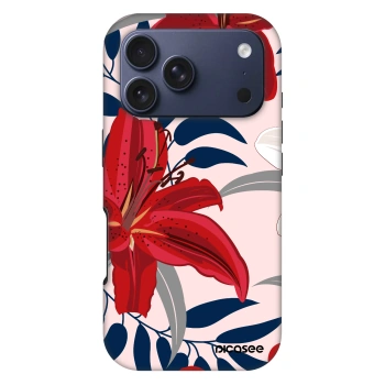 Obal pro Apple iPhone 17 Pro - Red Lily