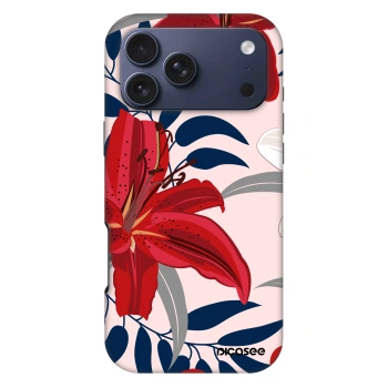 Obal pro Apple iPhone 17 Pro Max - Red Lily