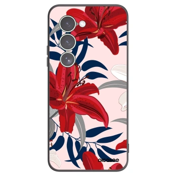 Picasee silikonový černý obal pro Xiaomi Redmi 15 5G - Red Lily