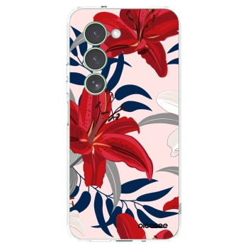 Picasee silikonový průhledný obal pro Xiaomi Redmi 15 5G - Red Lily