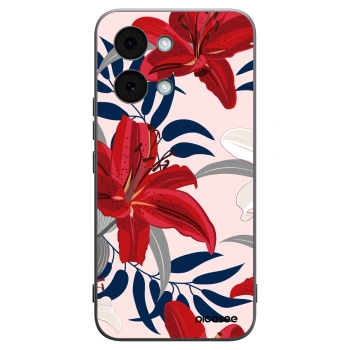 Picasee silikonový černý obal pro Xiaomi Poco X8 Pro Max - Red Lily