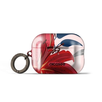 Obal pro Apple AirPods Pro 2 - Red Lily