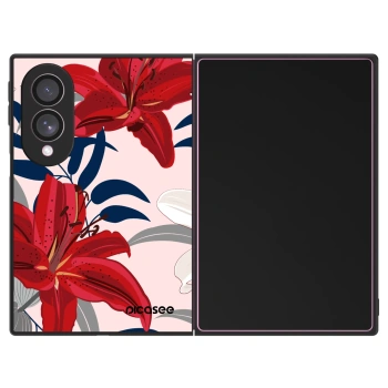 Obal pro Samsung Galaxy Z Fold8 5G - Red Lily