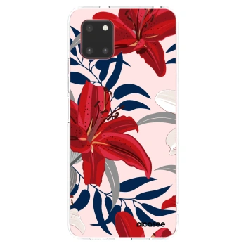 Picasee silikonový průhledný obal pro Samsung Galaxy Note 10 Lite N770F - Red Lily