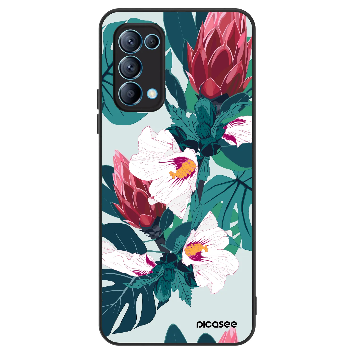 Picasee ULTIMATE CASE pro OPPO Reno 5 5G - Rhododendron