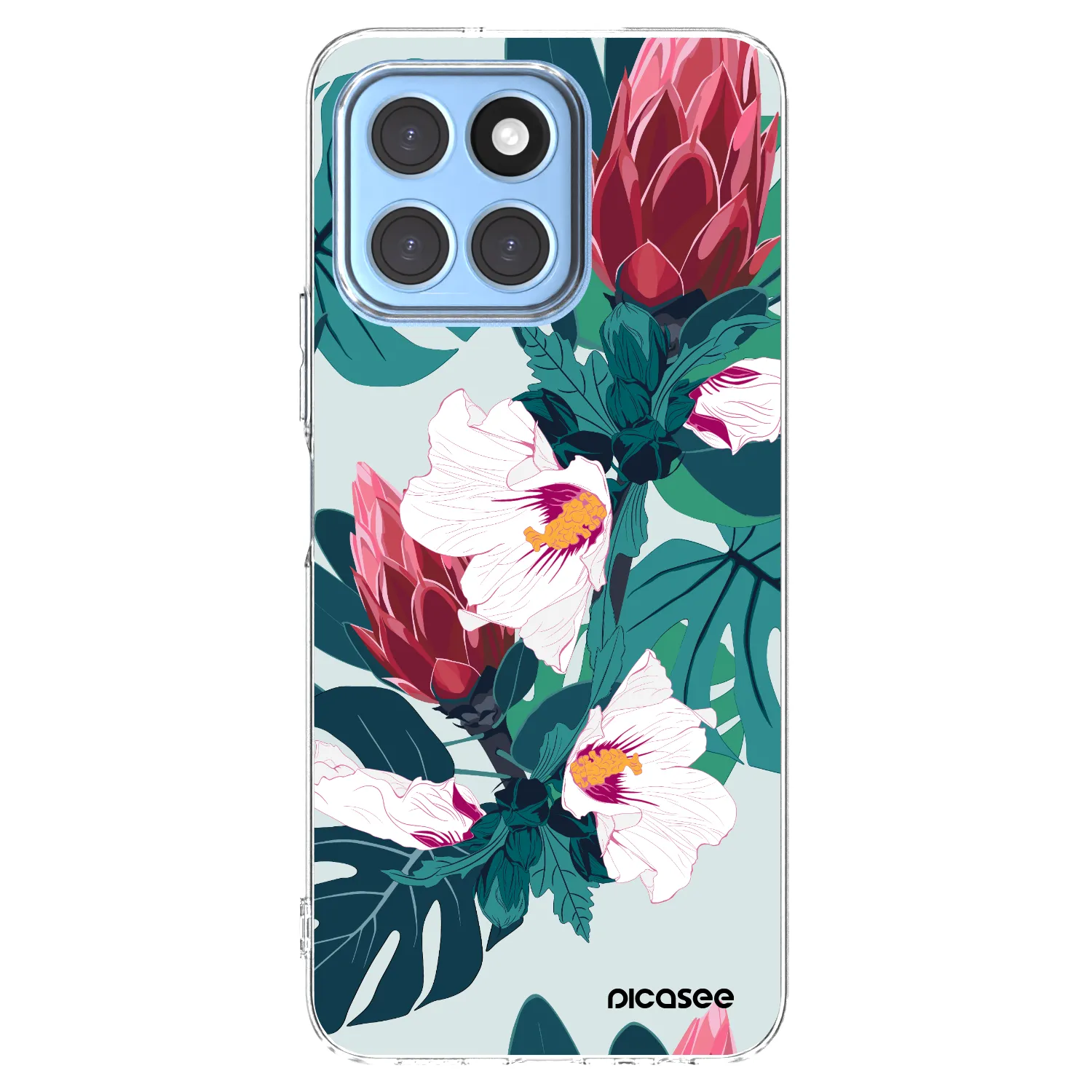 Picasee silikonový průhledný obal pro Honor X6 - Rhododendron