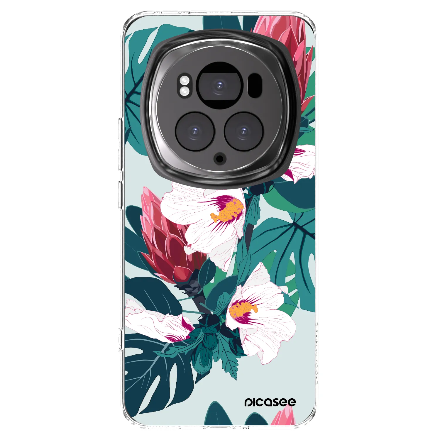 Picasee silikonový průhledný obal pro Honor Magic6 Pro - Rhododendron