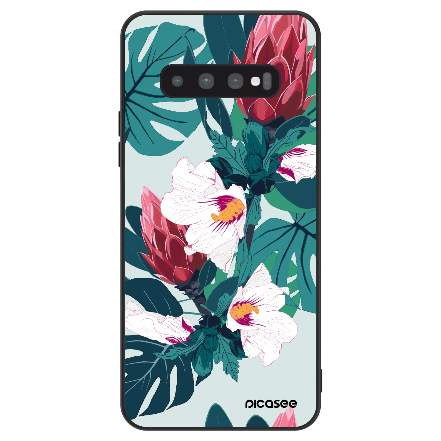 Picasee ULTIMATE CASE pro Samsung Galaxy S10 Plus G975 - Rhododendron