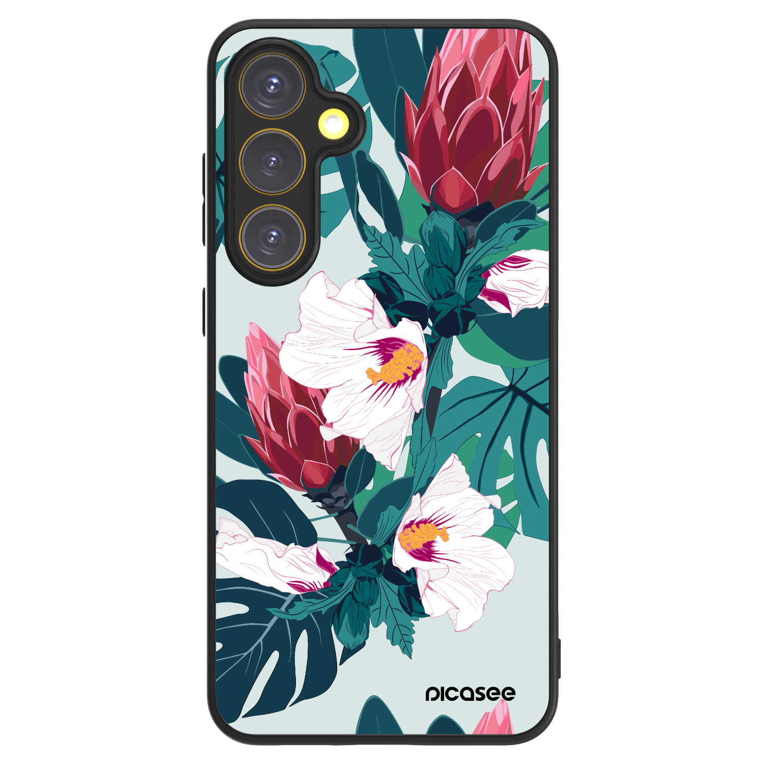 Picasee ULTIMATE CASE PowerShare pro Samsung Galaxy S24 FE S721B - Rhododendron