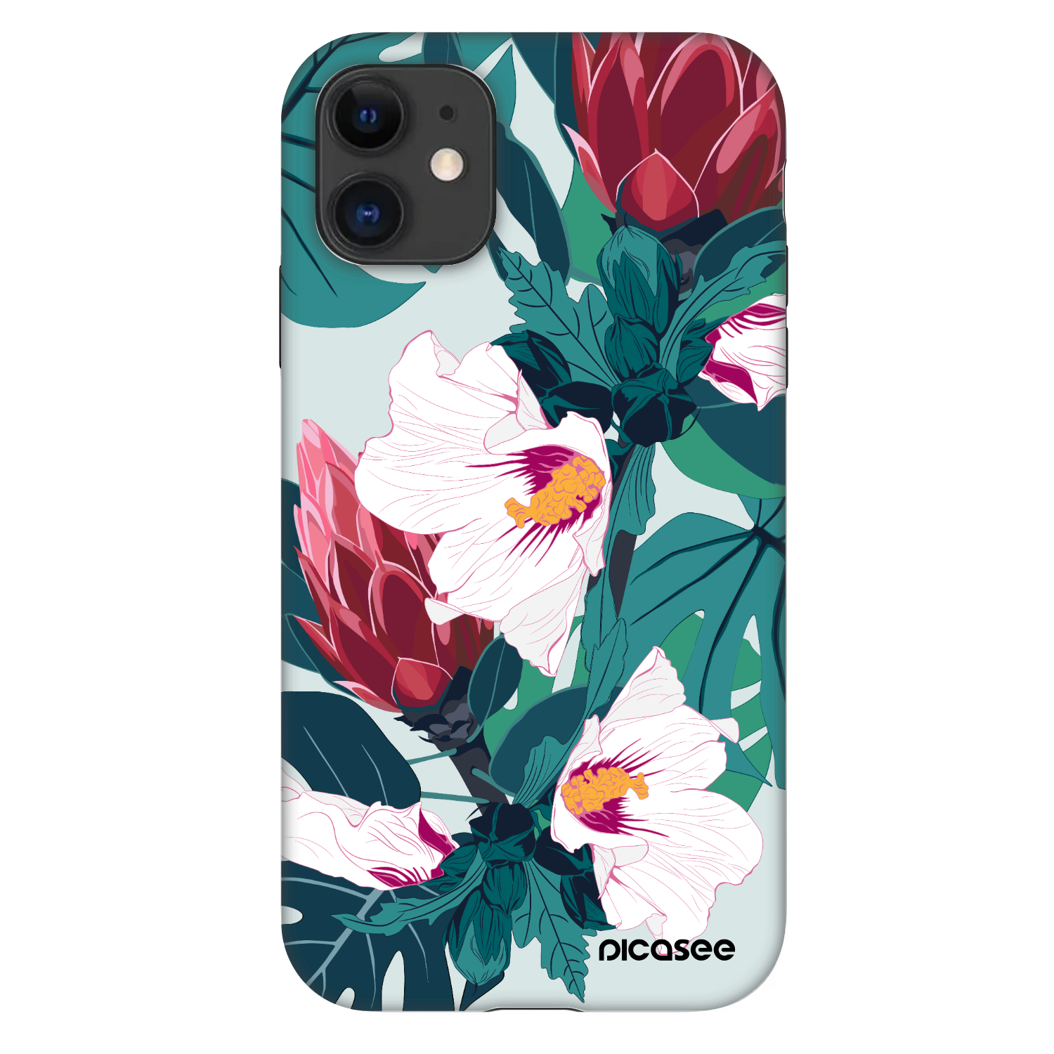 Picasee Fashion Case pro Apple iPhone 11 - Rhododendron