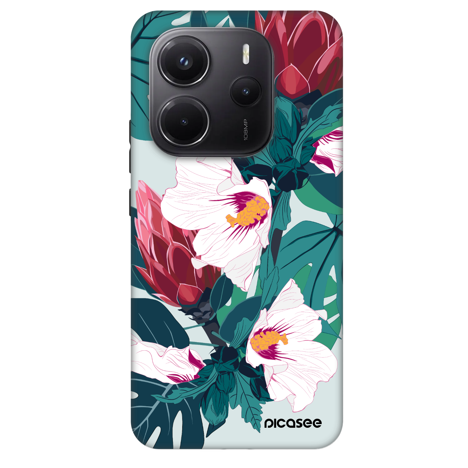 Picasee Fashion Case pro Xiaomi Redmi Note 14 5G - Rhododendron