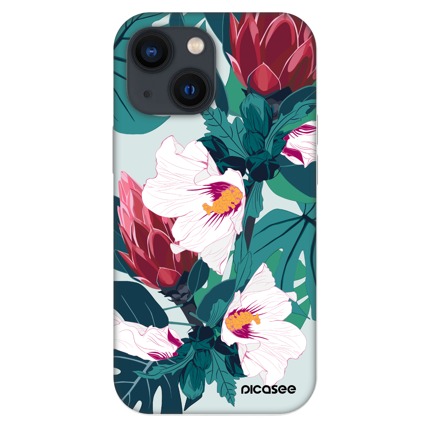 Picasee Fashion Case pro Apple iPhone 13 mini - Rhododendron