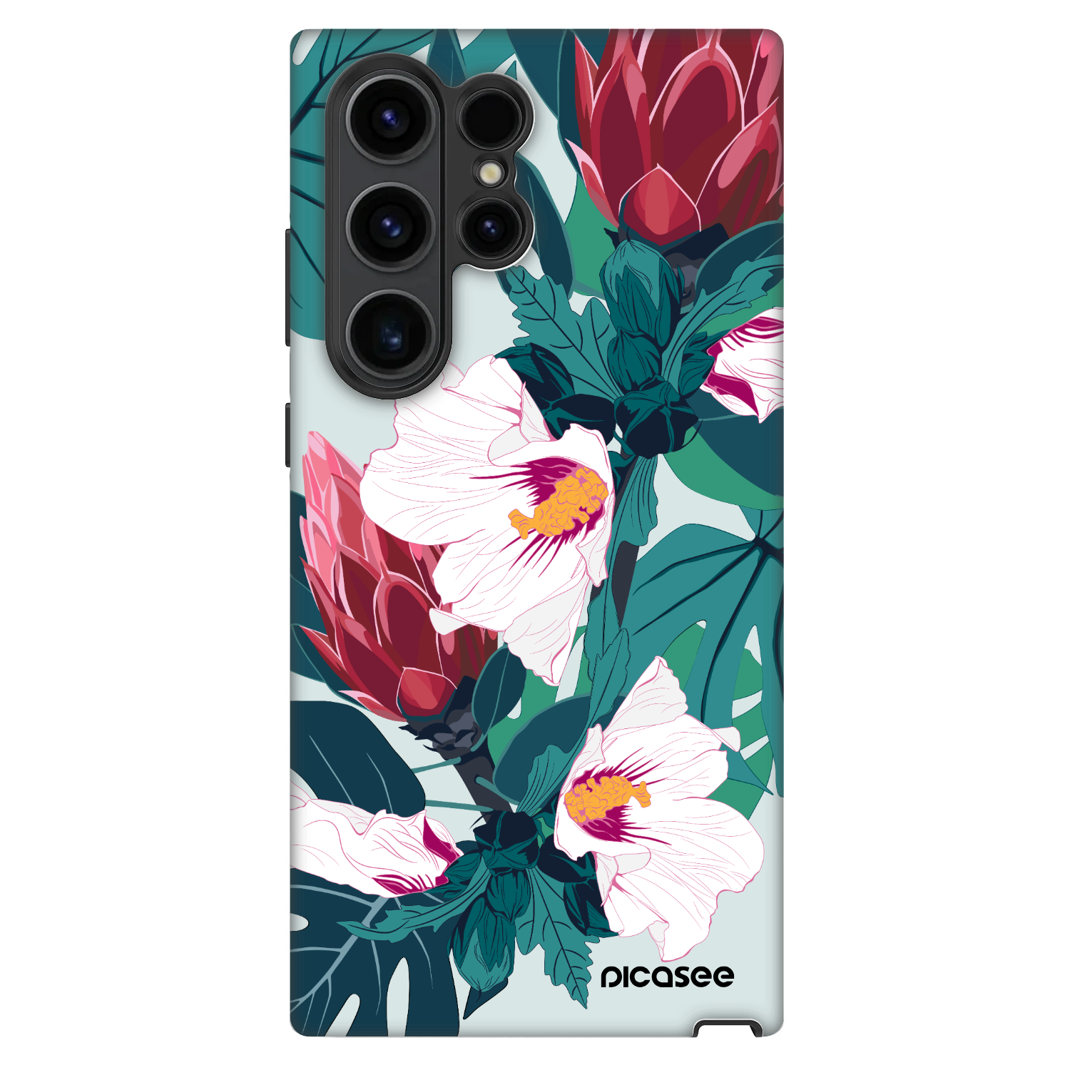 Picasee Fashion Case pro Samsung Galaxy S23 Ultra 5G - Rhododendron