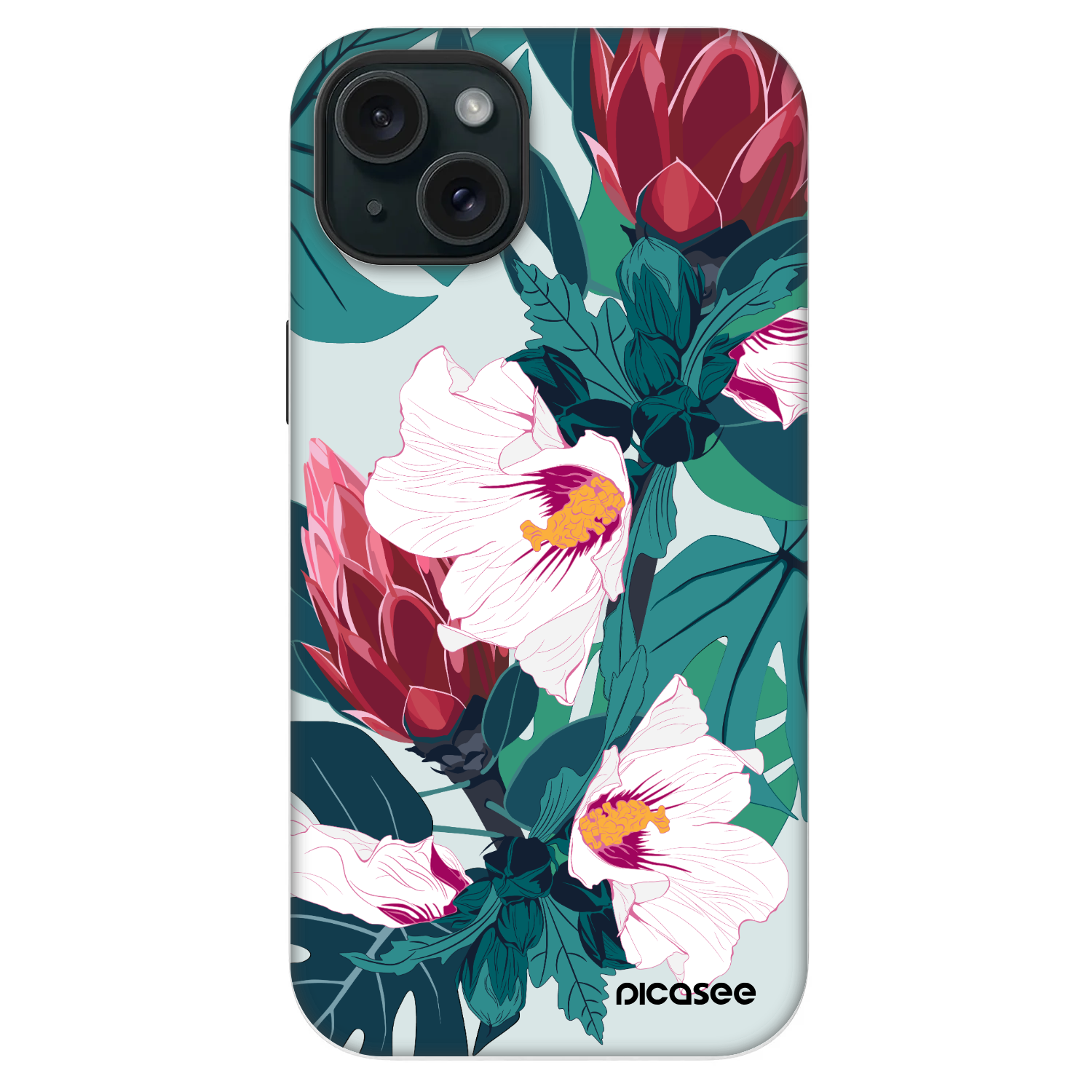 Picasee Fashion Case MagSafe Apple iPhone 14 Plus - Rhododendron