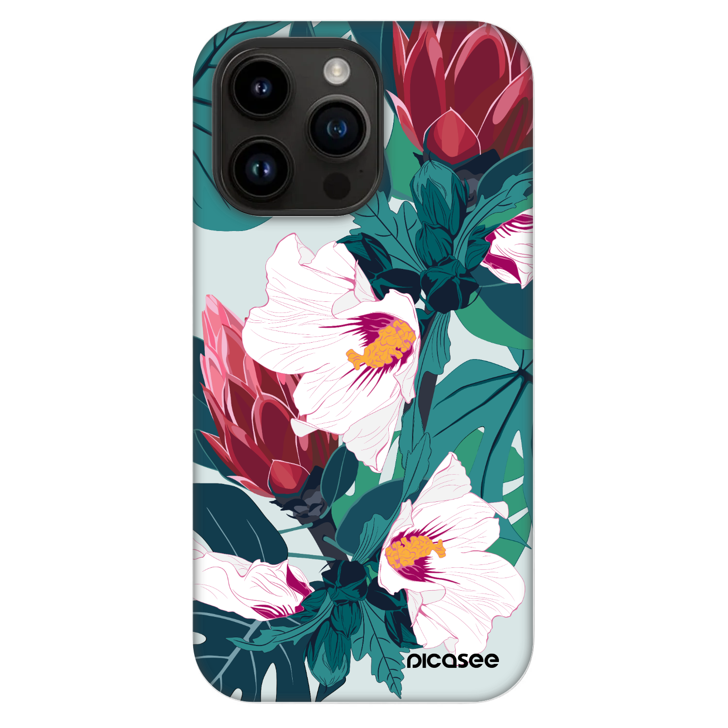 Picasee Fashion Case MagSafe Apple iPhone 14 Pro Max - Rhododendron