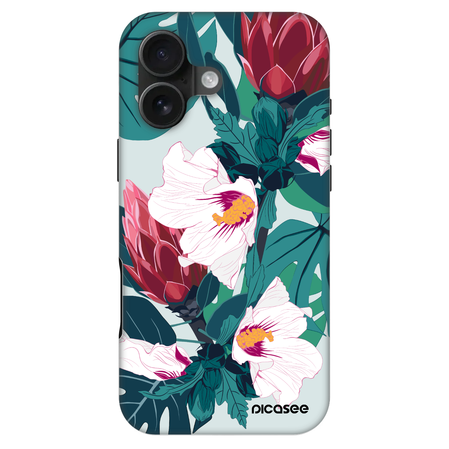 Picasee Fashion Case MagSafe Apple iPhone 16 - Rhododendron