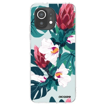 Picasee silikonový průhledný obal pro Xiaomi Mi 11 - Rhododendron