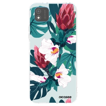 Picasee silikonový průhledný obal pro Realme C11 (2021) - Rhododendron