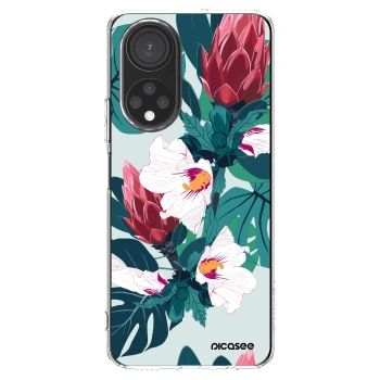 Picasee silikonový průhledný obal pro Honor X7 - Rhododendron