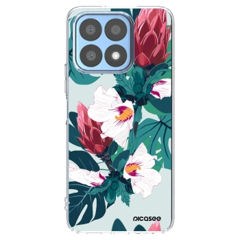 Picasee silikonový průhledný obal pro Honor X8a - Rhododendron