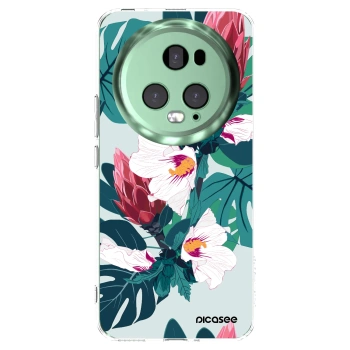 Picasee silikonový průhledný obal pro Honor Magic5 Pro - Rhododendron