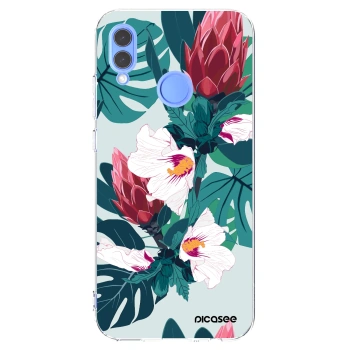 Picasee silikonový průhledný obal pro Huawei P Smart 2019 - Rhododendron