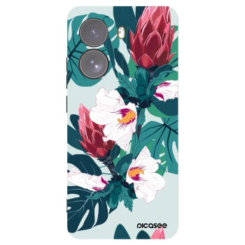 Picasee silikonový černý obal pro Xiaomi Poco X7 - Rhododendron