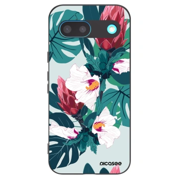 Picasee silikonový černý obal pro Google Pixel 8 - Rhododendron