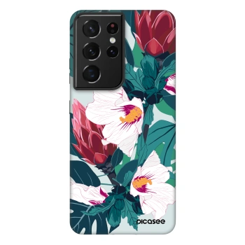 Obal pro Samsung Galaxy S21 Ultra 5G G998B - Rhododendron