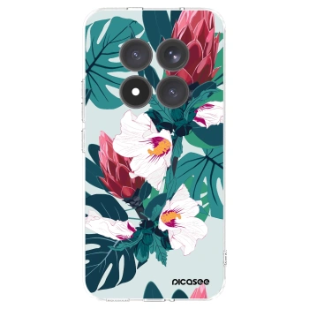 Picasee silikonový průhledný obal pro Xiaomi Redmi Note 15 Pro+ - Rhododendron
