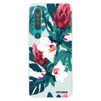 Picasee silikonový průhledný obal pro Xiaomi Mi 10 - Rhododendron
