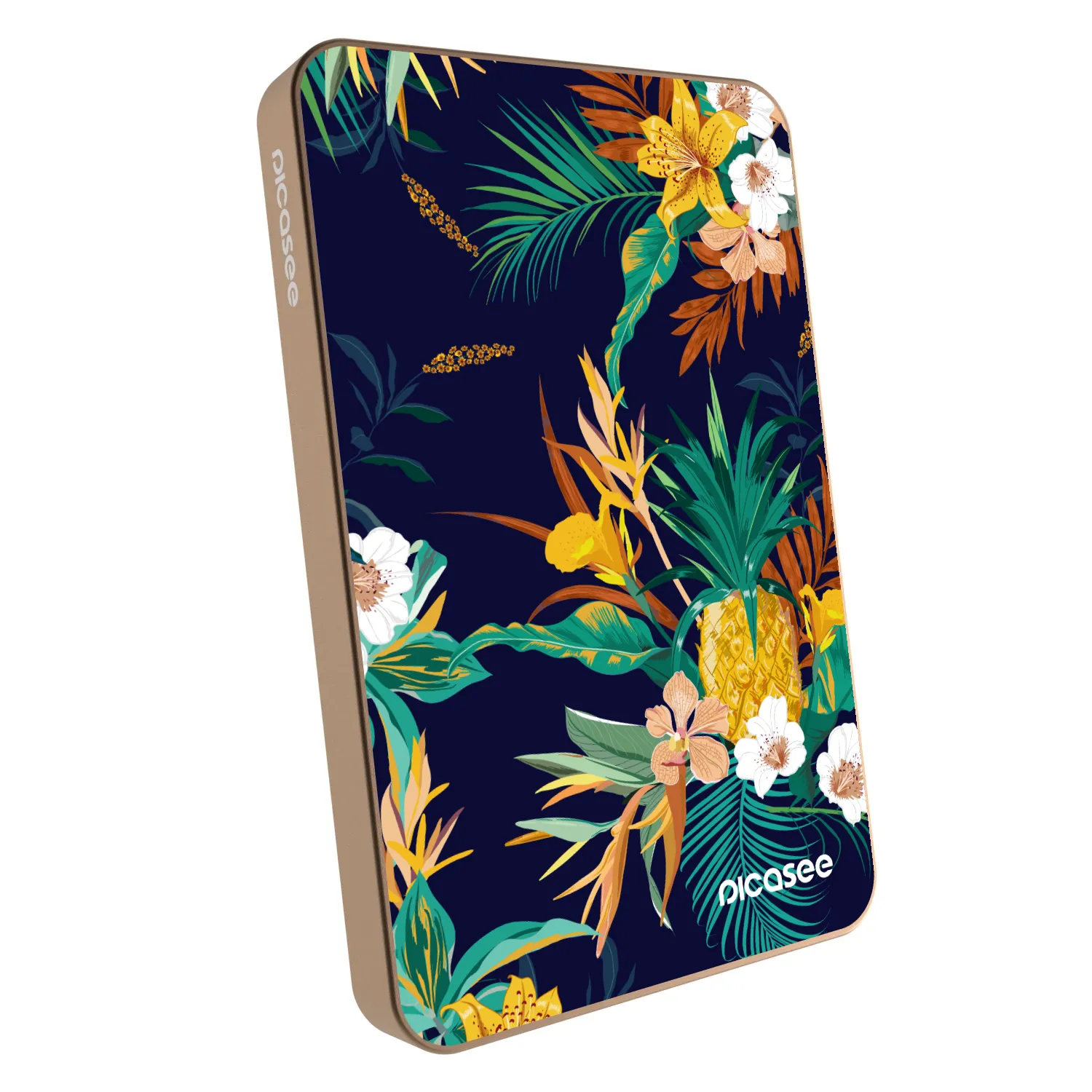 Picasee Powerbanka s MagSafe 5 000 mAh Zlatá - Pineapple Color
