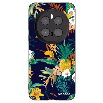 Picasee silikonový černý obal pro Honor Magic7 Pro 5G - Pineapple Color