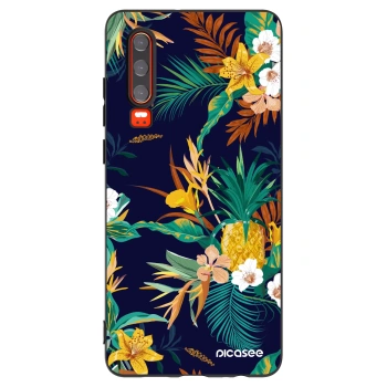 Picasee silikonový černý obal pro Huawei P30 - Pineapple Color