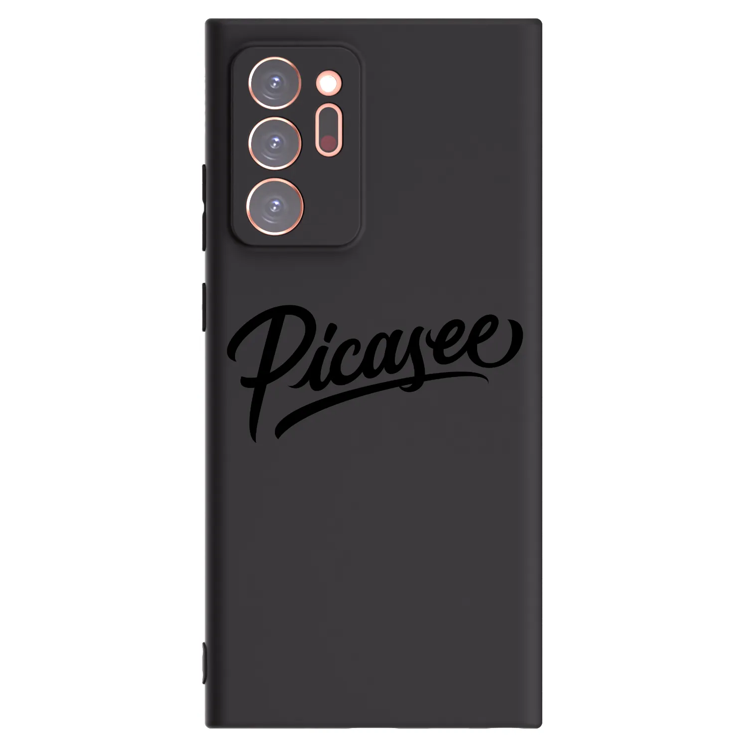 Picasee silikonový černý obal pro Samsung Galaxy Note 20 Ultra - Picasee - old logo - black