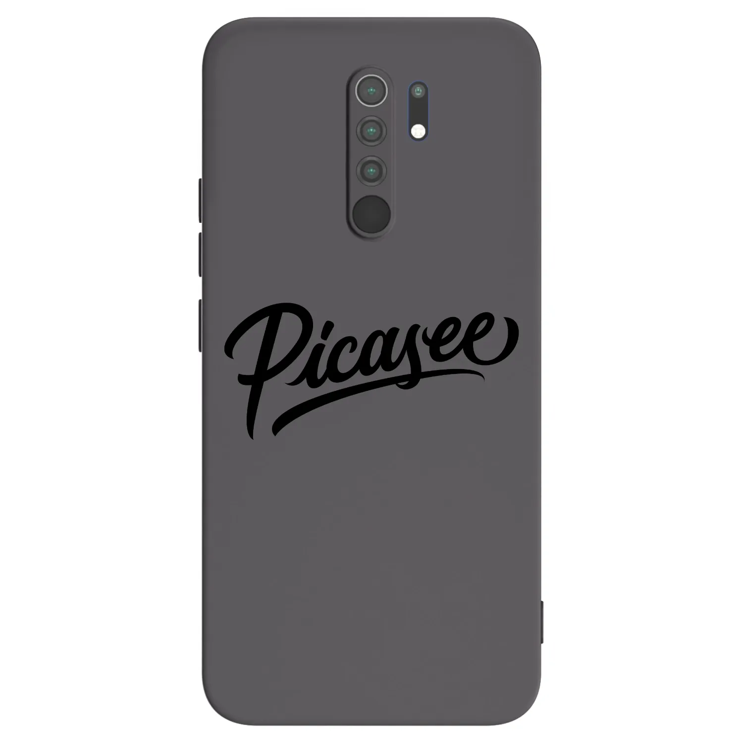 Picasee silikonový černý obal pro Xiaomi Redmi 9 - Picasee - old logo - black