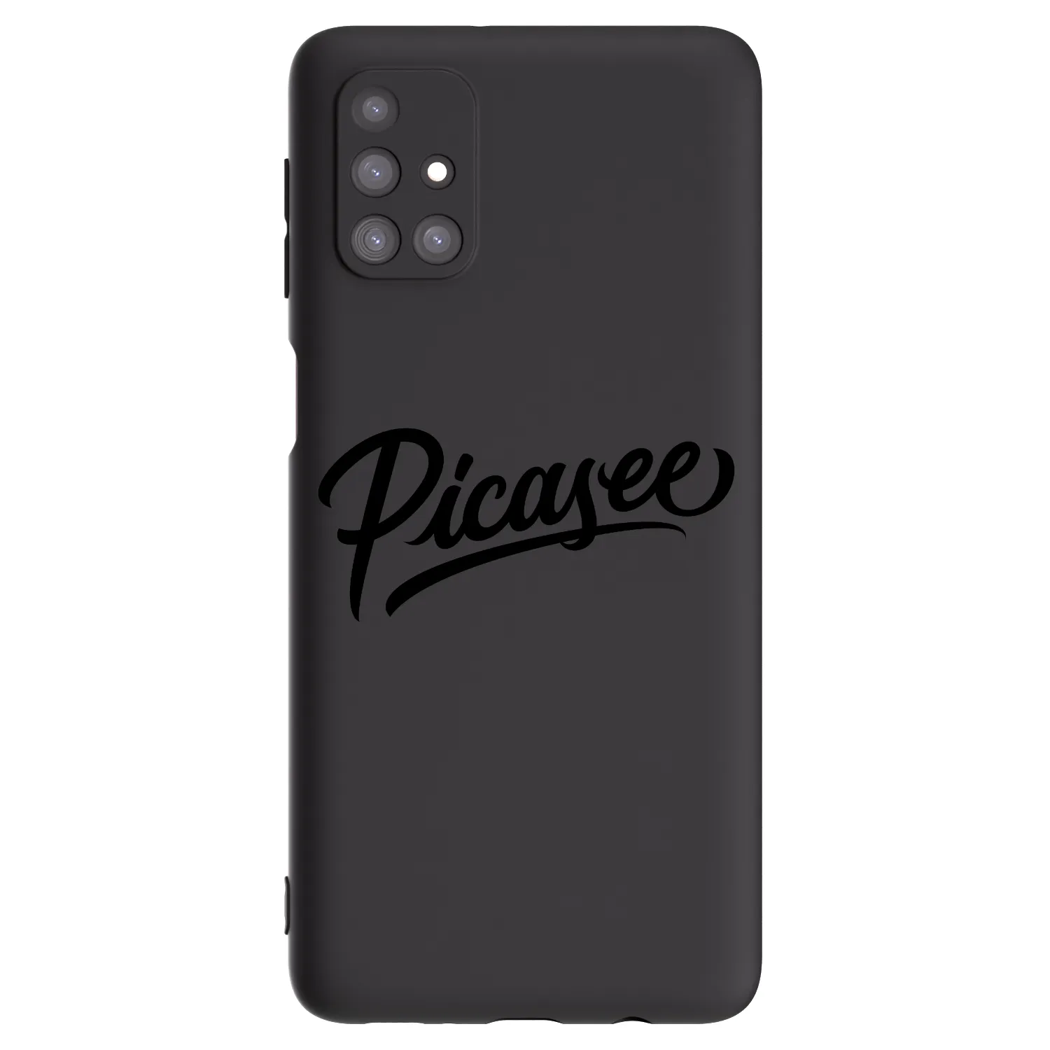 Picasee silikonový černý obal pro Samsung Galaxy M31s - Picasee - old logo - black