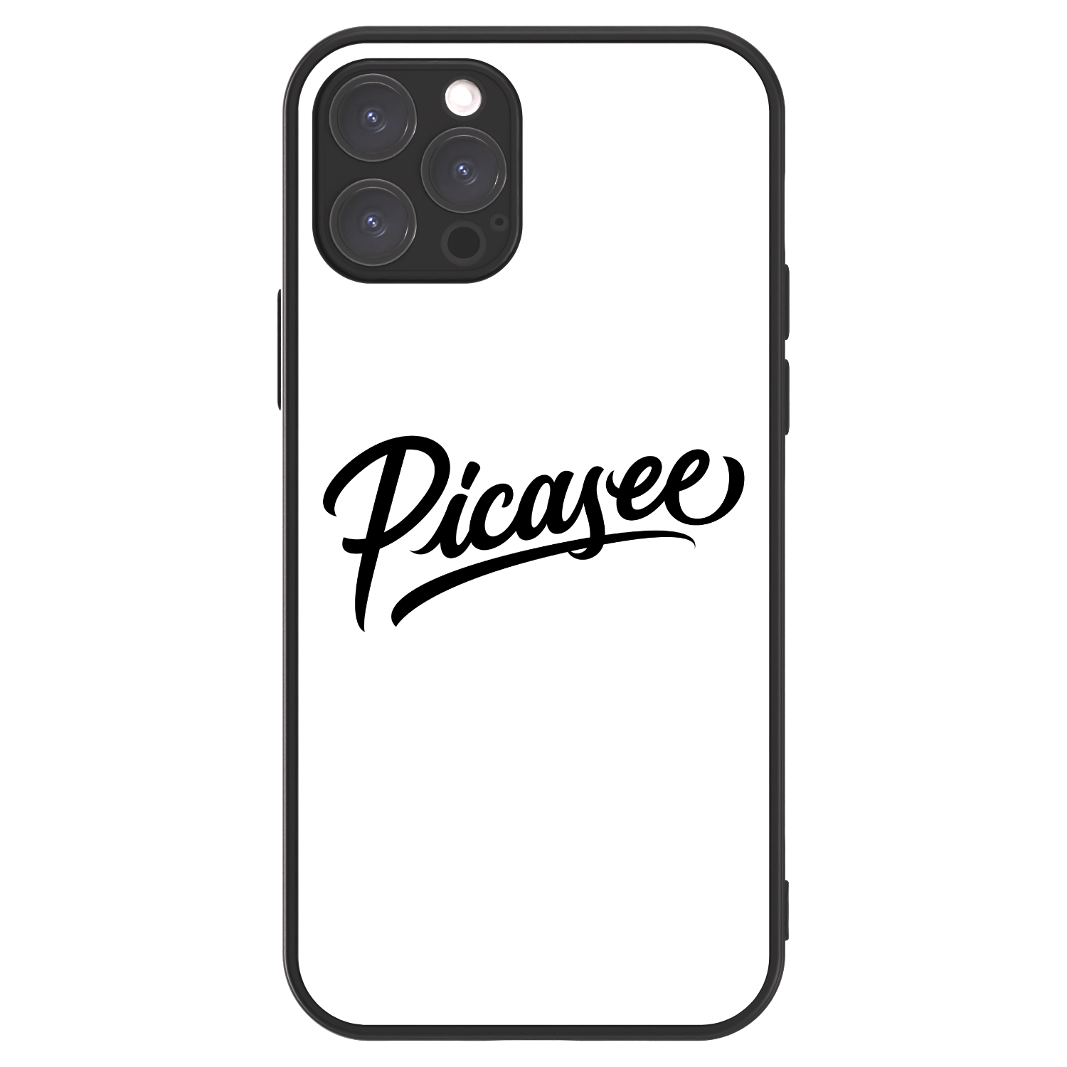 Picasee ULTIMATE CASE pro Apple iPhone 12 Pro - Picasee - old logo - black