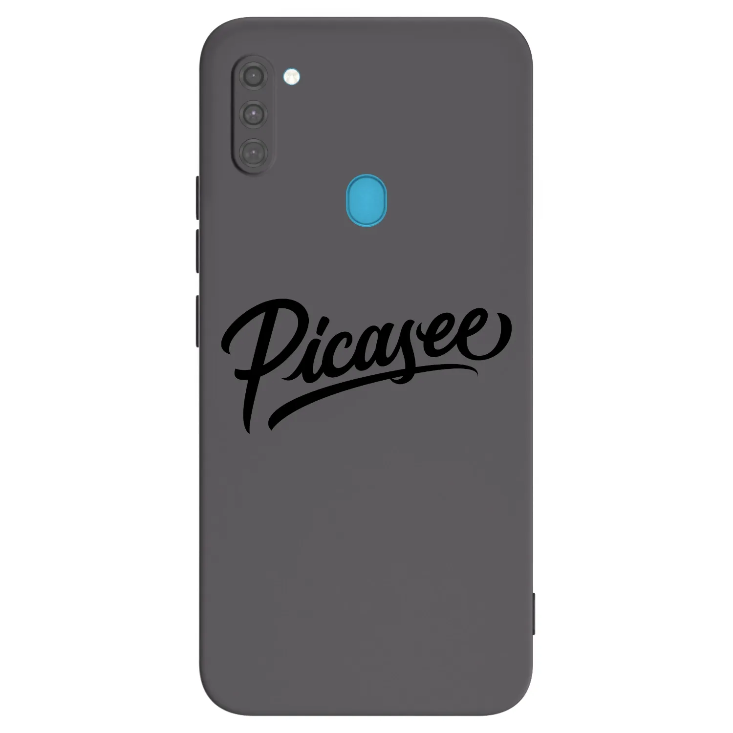 Picasee silikonový černý obal pro Samsung Galaxy M11 - Picasee - old logo - black