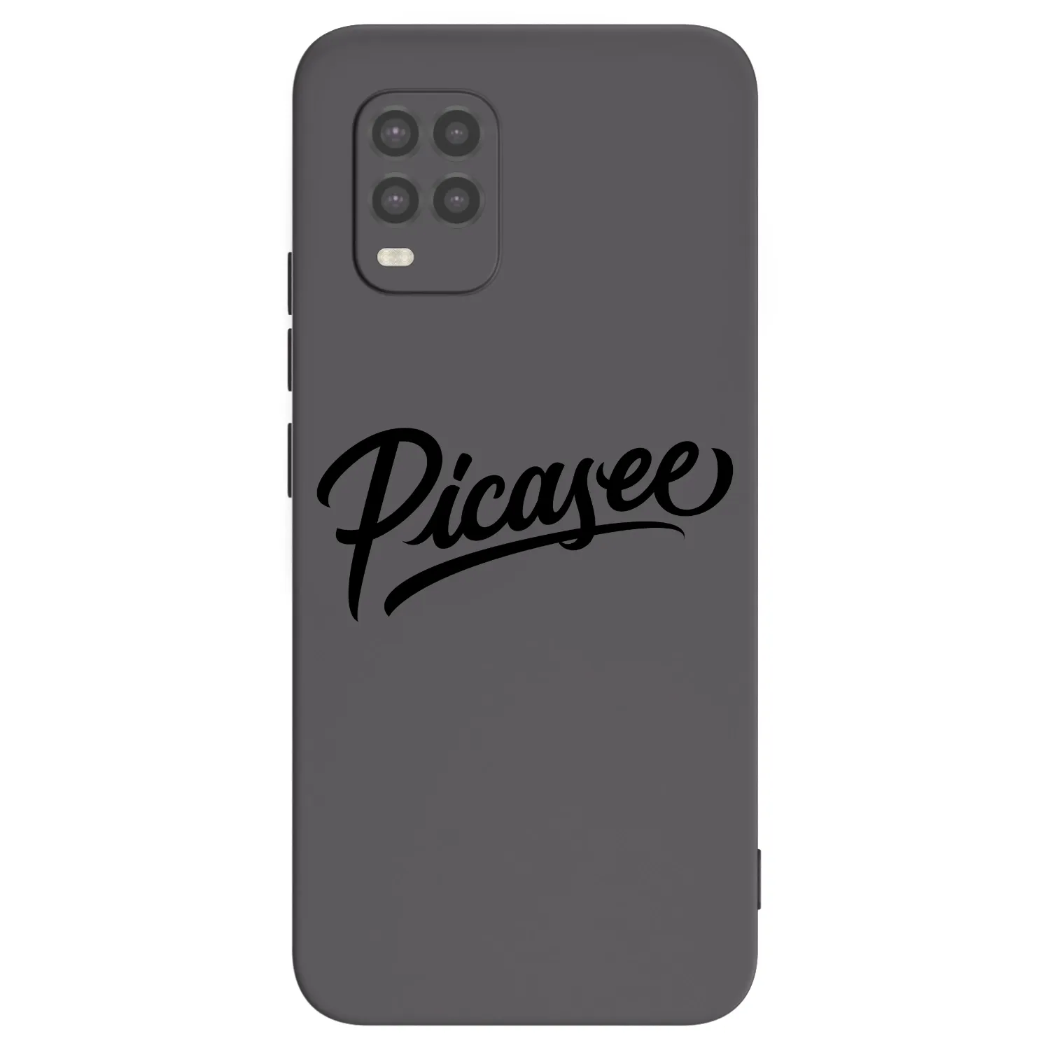 Picasee silikonový černý obal pro Xiaomi Mi 10 Lite - Picasee - old logo - black