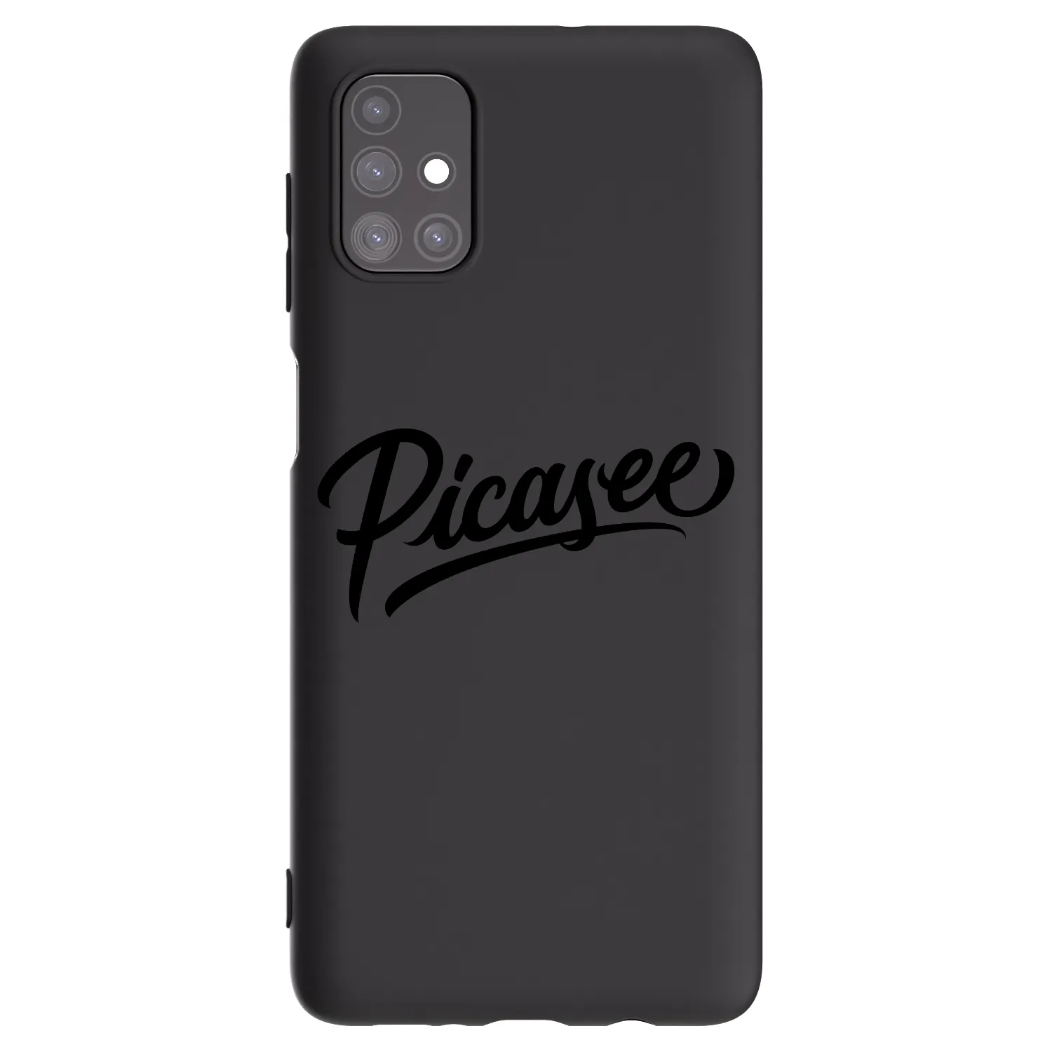Picasee silikonový černý obal pro Samsung Galaxy M51 M515F - Picasee - old logo - black