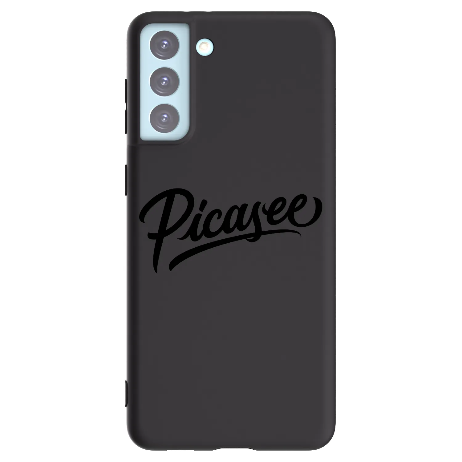 Picasee silikonový černý obal pro Samsung Galaxy S21+ 5G G996F - Picasee - old logo - black