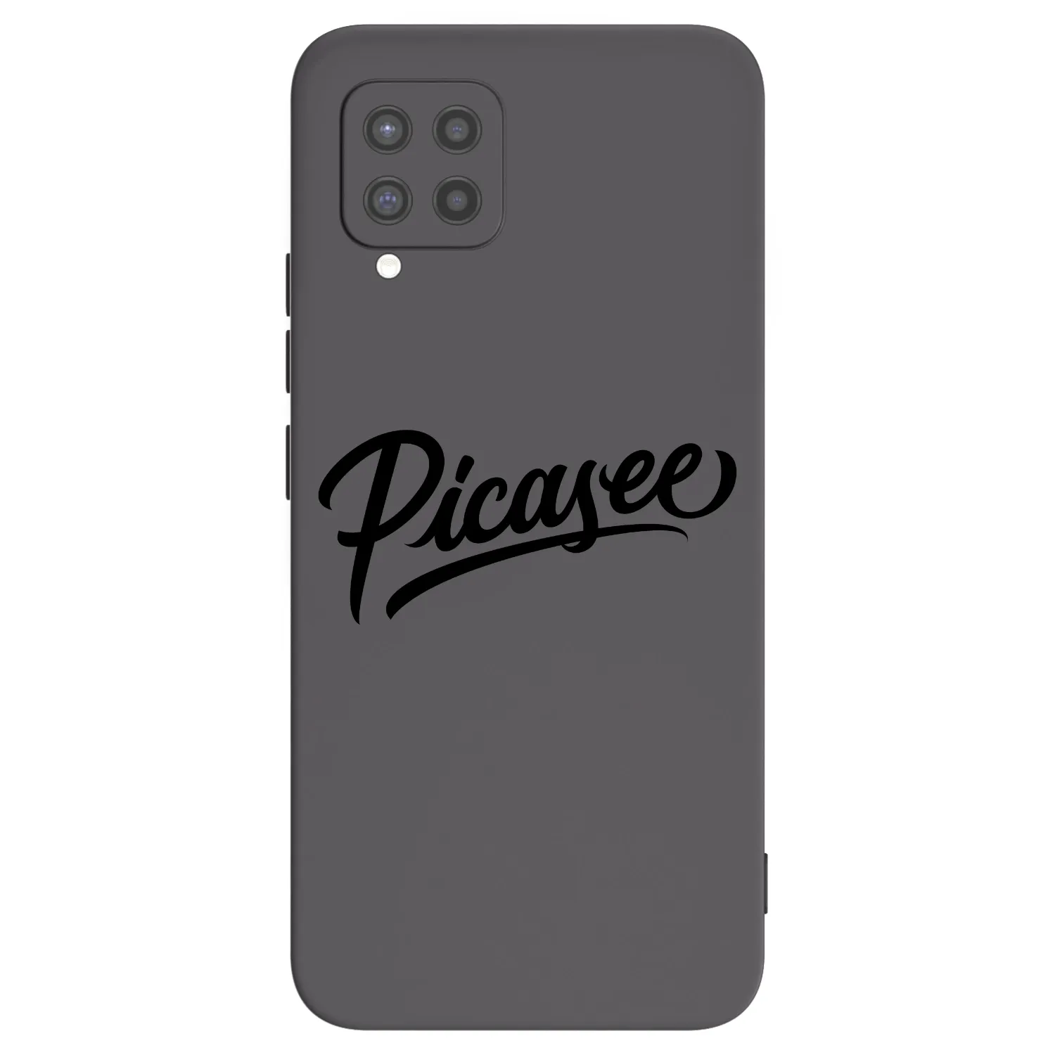 Picasee silikonový černý obal pro Samsung Galaxy A42 A426B - Picasee - old logo - black