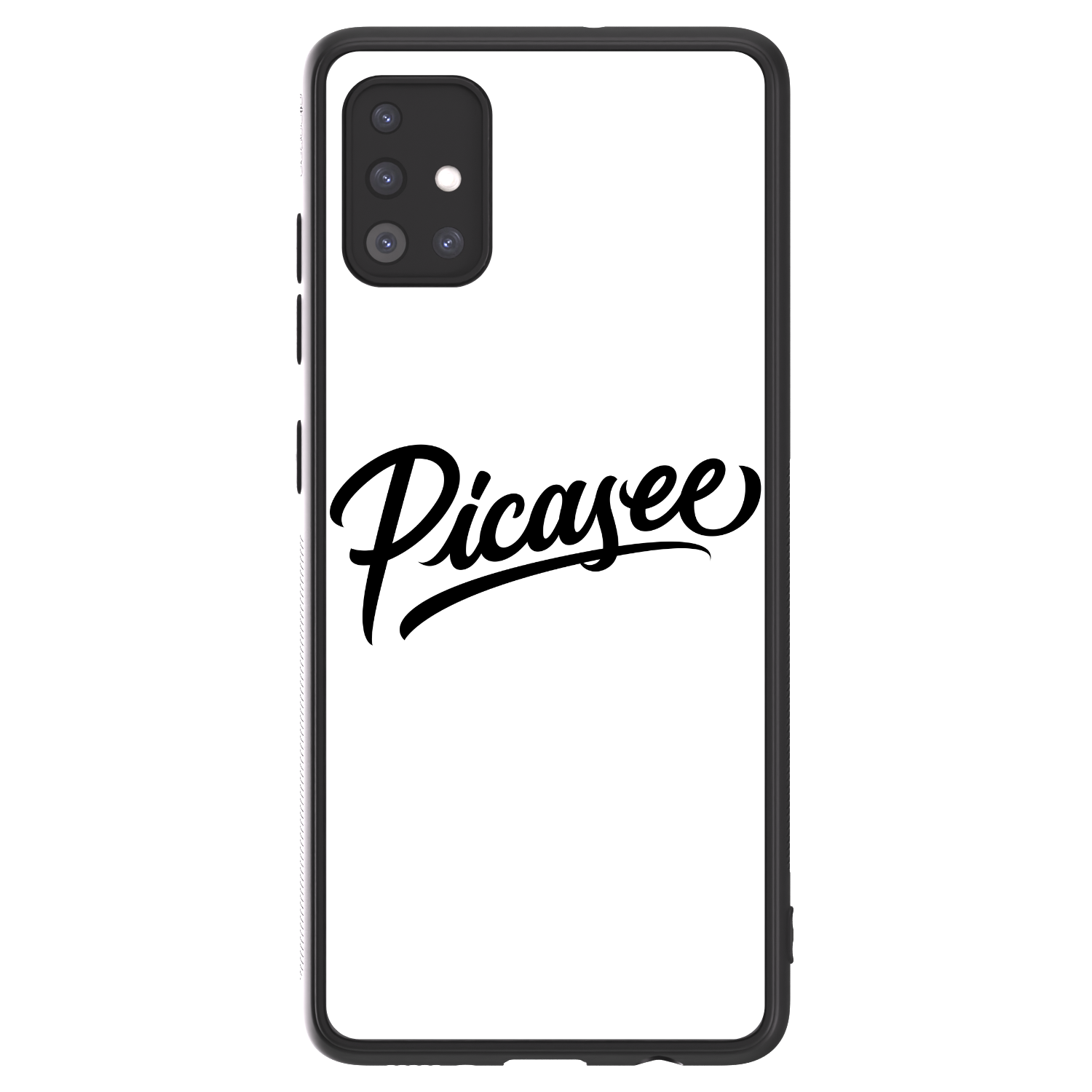 Picasee ULTIMATE CASE pro Samsung Galaxy A51 A515F - Picasee - old logo - black