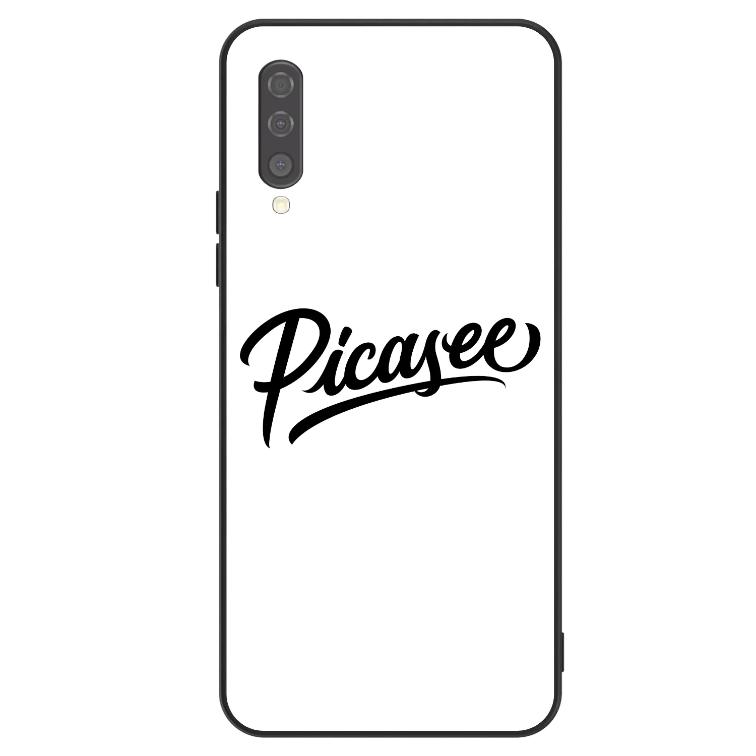 Picasee ULTIMATE CASE pro Samsung Galaxy A50 A505F - Picasee - old logo - black