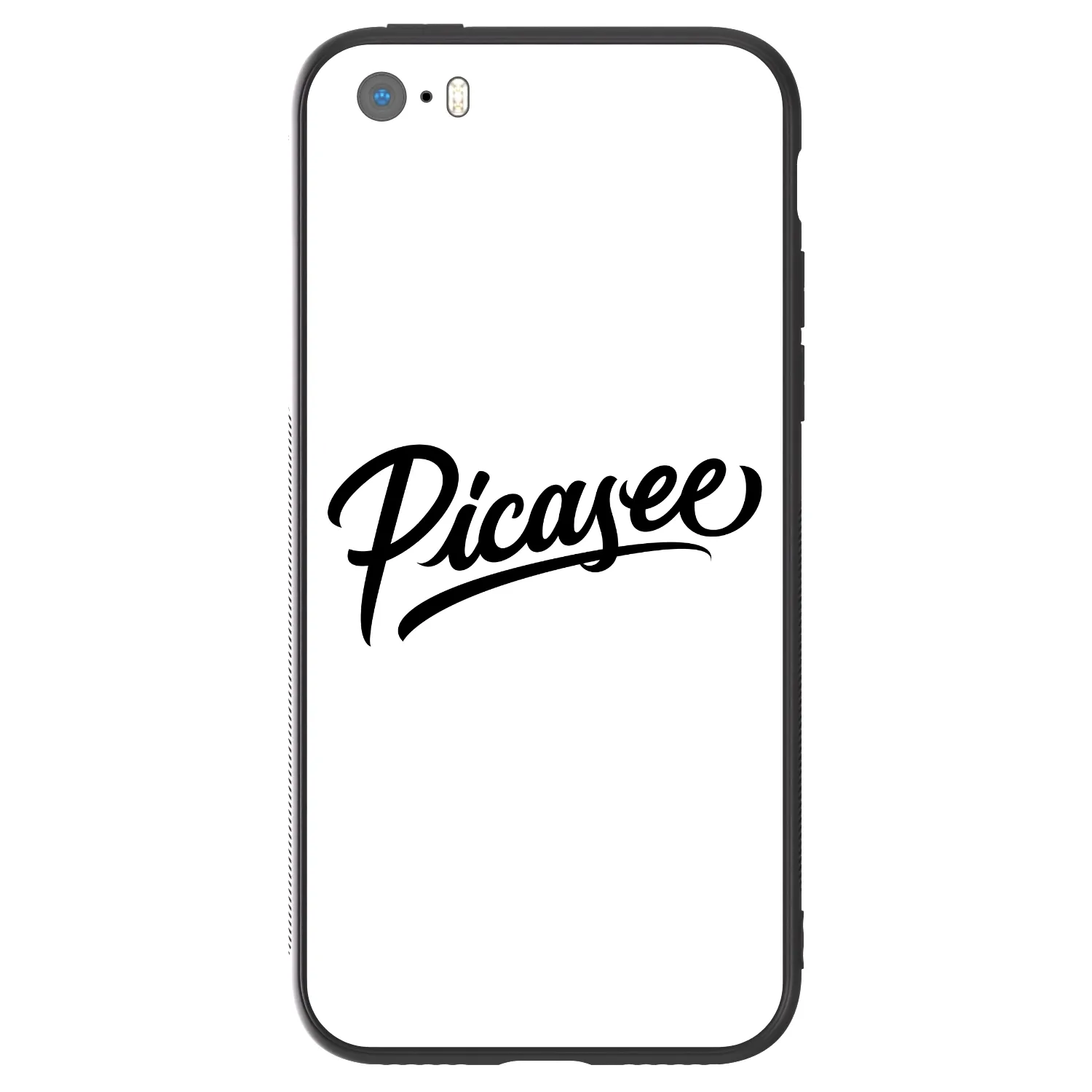Picasee ULTIMATE CASE pro Apple iPhone 5/5S/SE - Picasee - old logo - black
